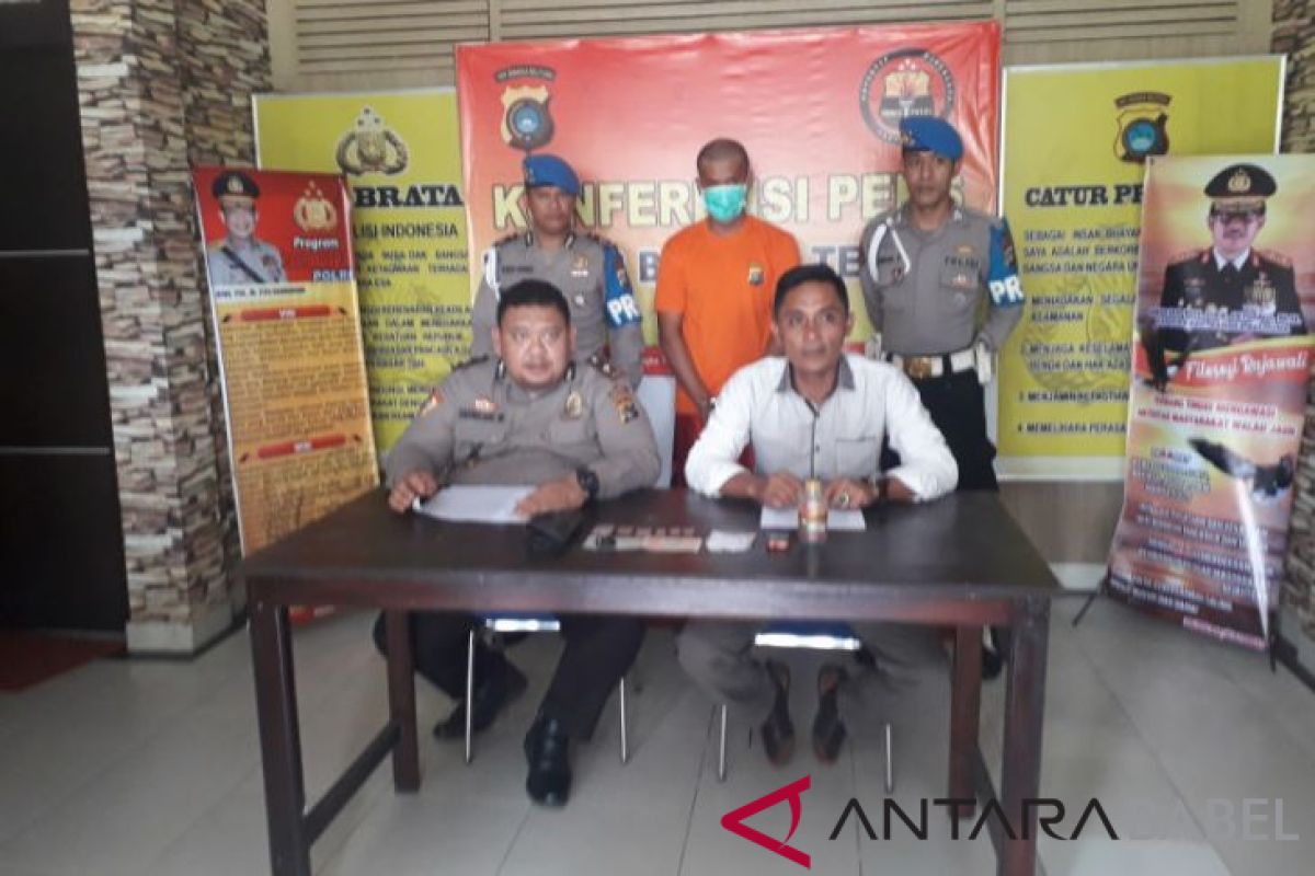 Polisi ungkap peredaran narkotika di lokasi tambang timah