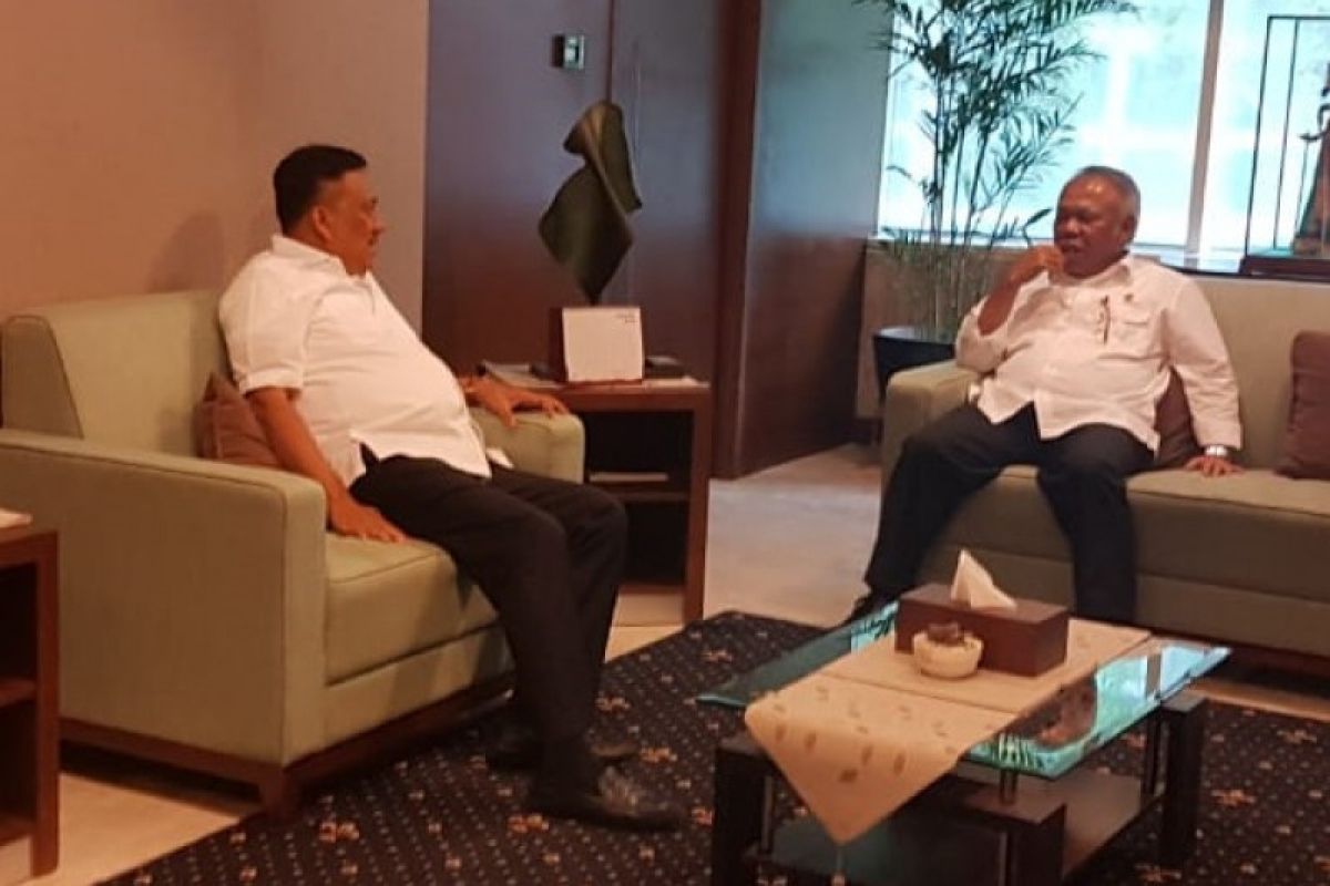 Gubernur Olly bertemu Menteri PUPR bahas infrastruktur