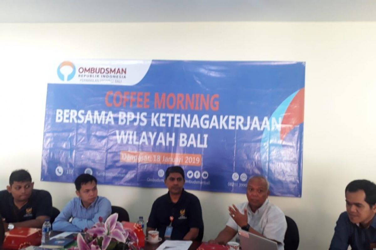 Ombudsman  Bali minta BPJS Ketenagakerjaan lindungi pekerja sosial