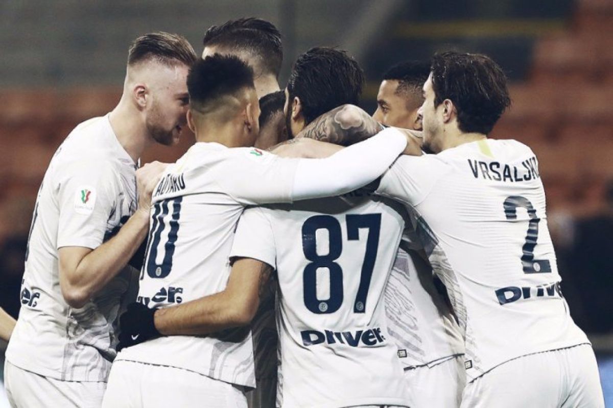 Inter singkirkan Benevento berkat kemenangan 6-2