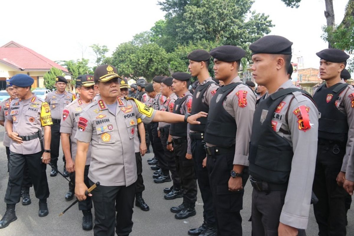 Kalemdiklat Polri cek kesiapan pasukan OMB 2019 Polda Jambi