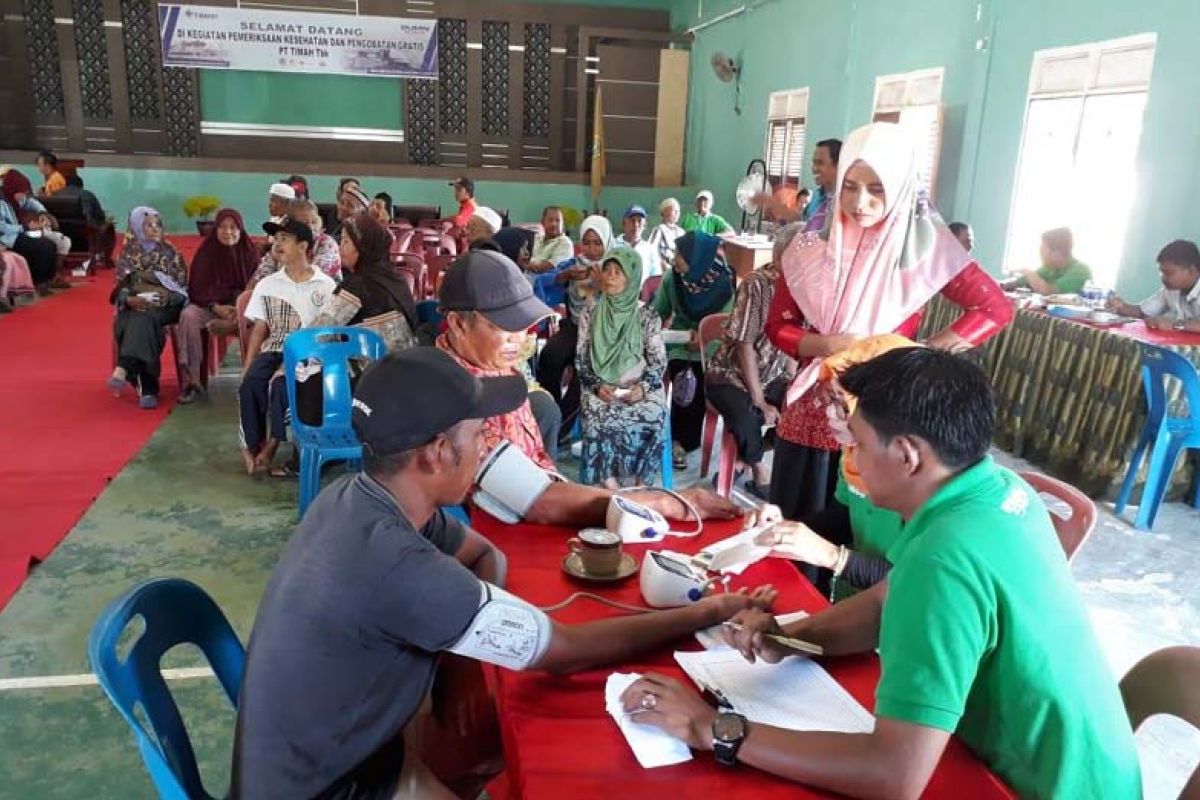 PT Timah Karimun target 3.000 warga ikuti pengobatan gratis