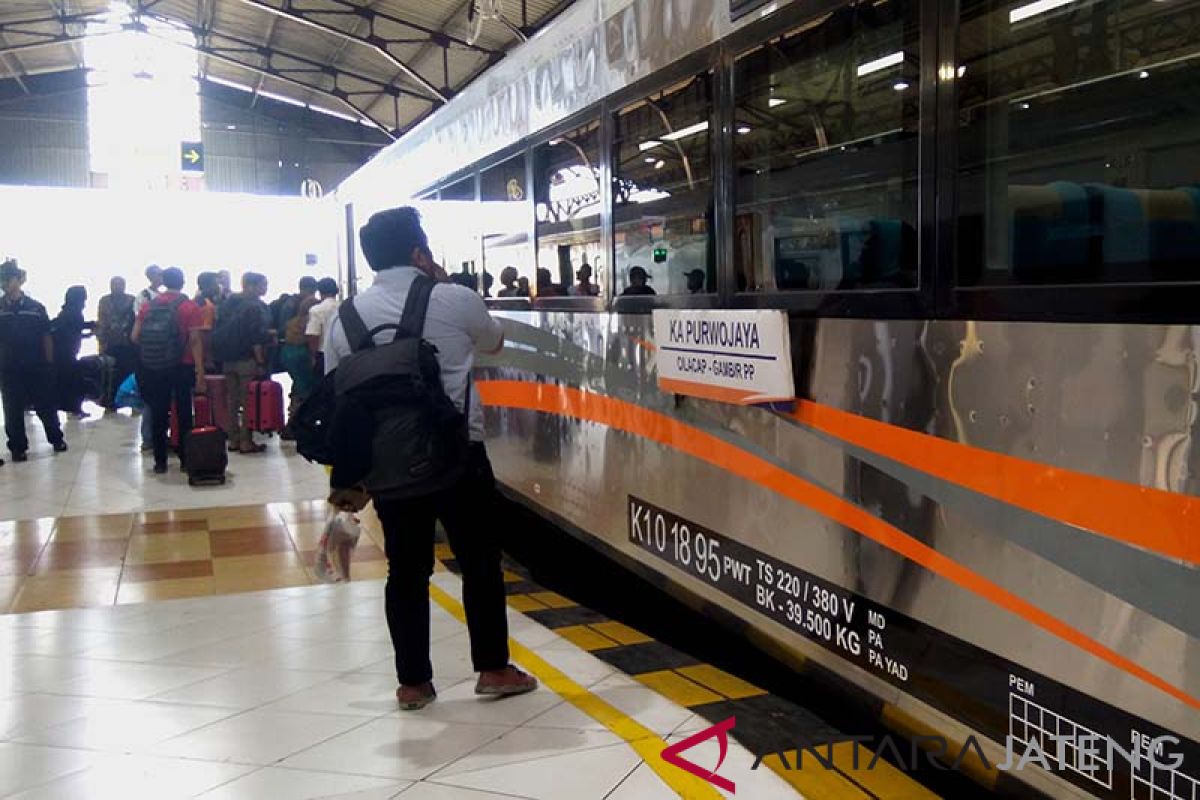 Volume penumpang KAI Purwokerto naik 5,8 persen saat libur Natal