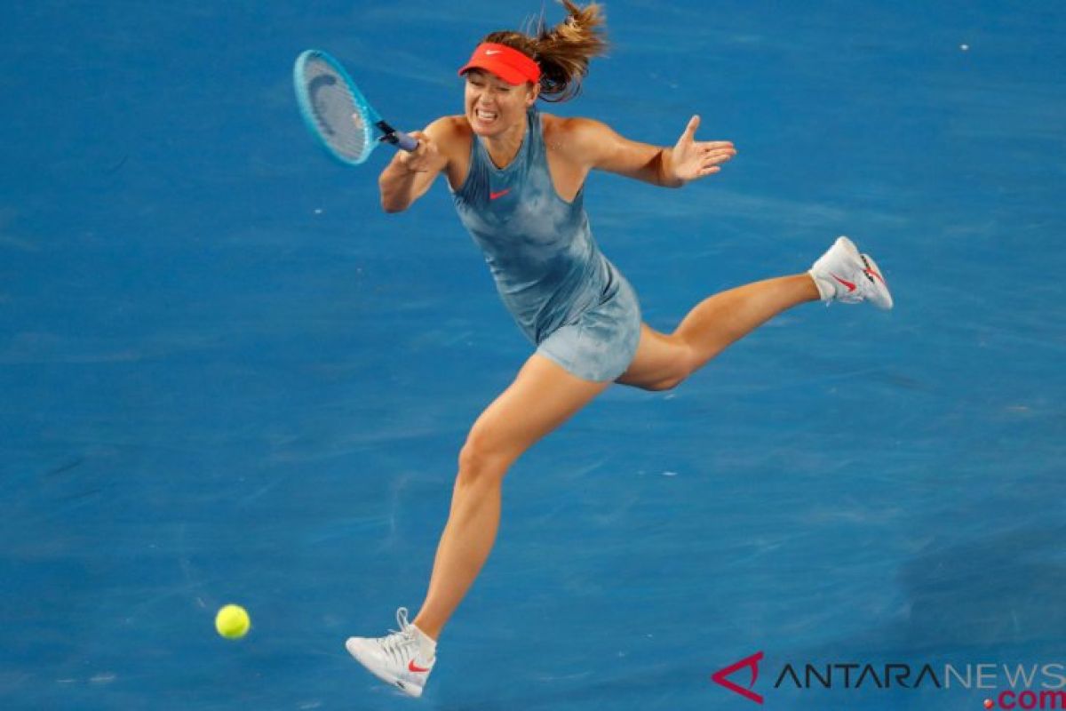 Sharapova tantang Wozniacki di putaran tiga Australia Terbuka