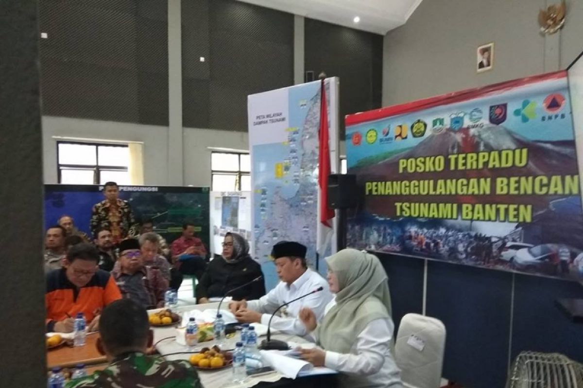 Pemprov Banten Siap Relokasi Tempat Tinggal Korban Tsunami