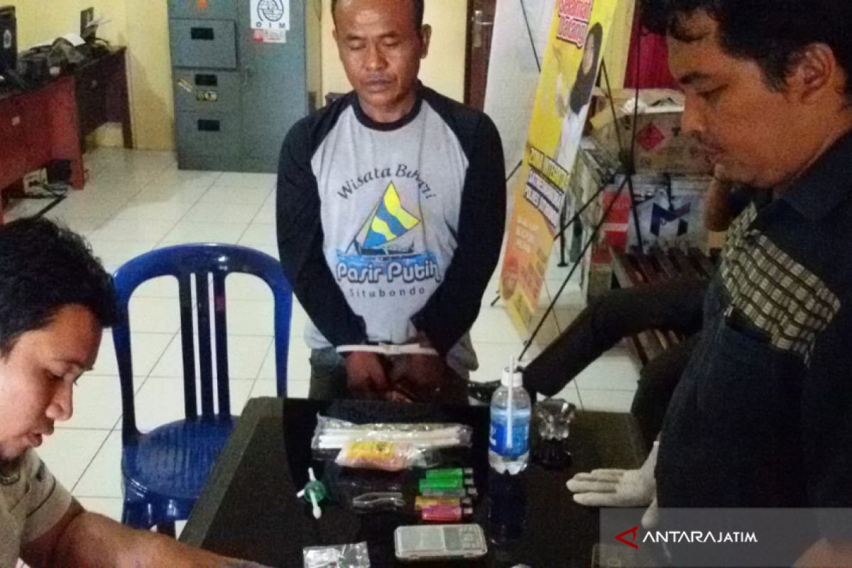 Polres Situbondo Tangkap Pria Terduga Pengedar Narkoba