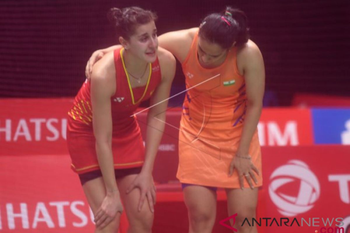 Manajer Carolina Marin sebut masalah lutut atletnya