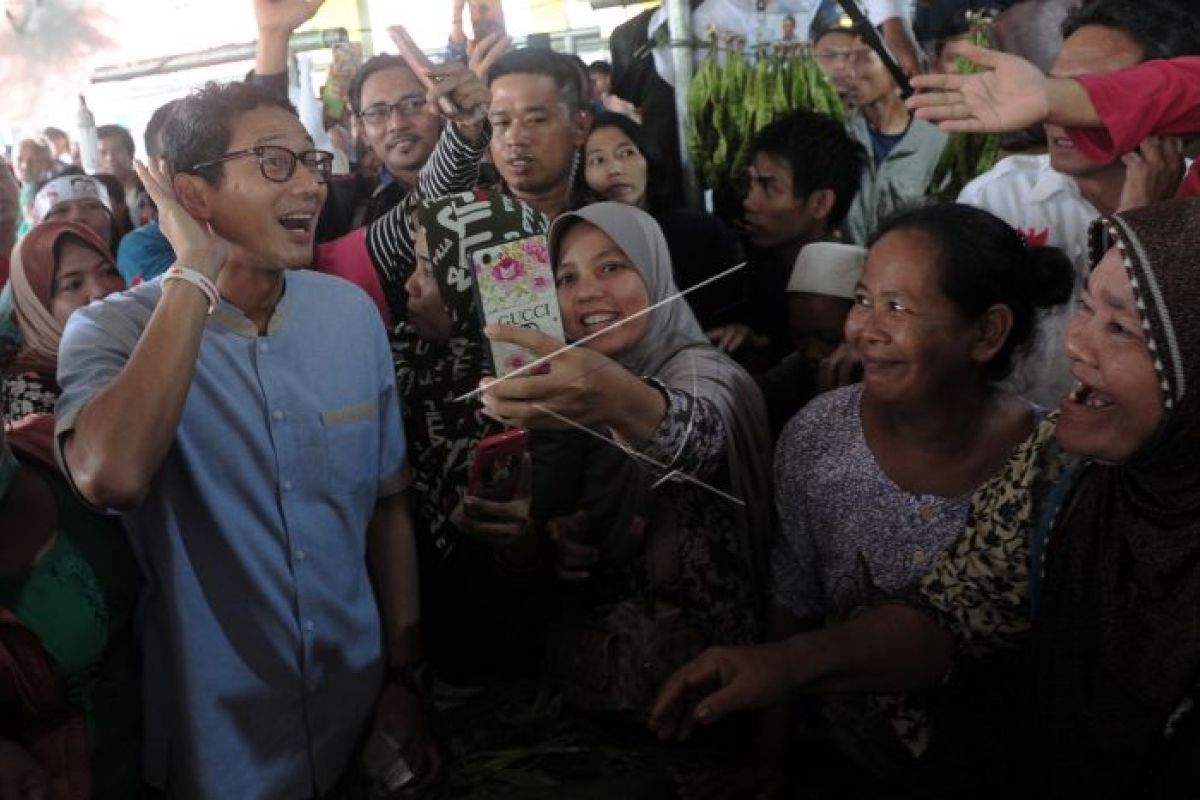 Sandiaga sapa kaum milenial Lhokseumawe