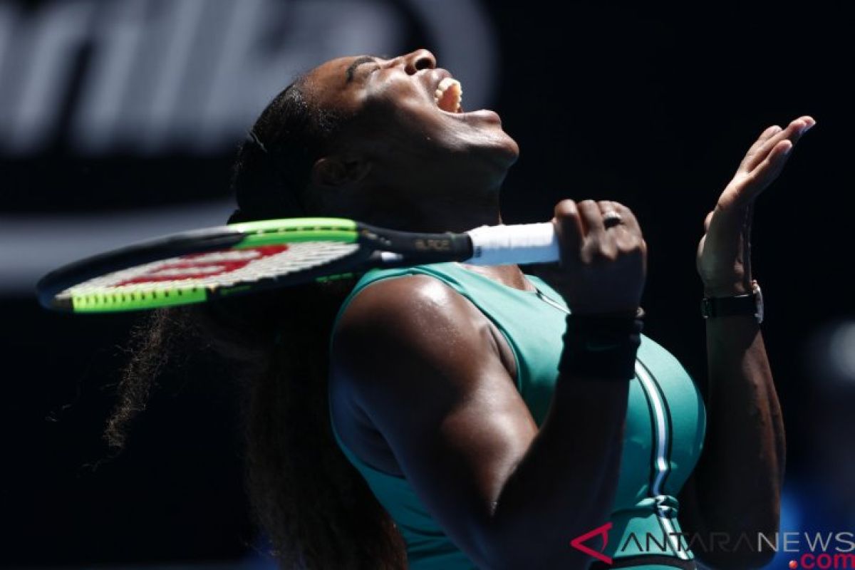 Serena Williams tumbang di Australia Terbuka