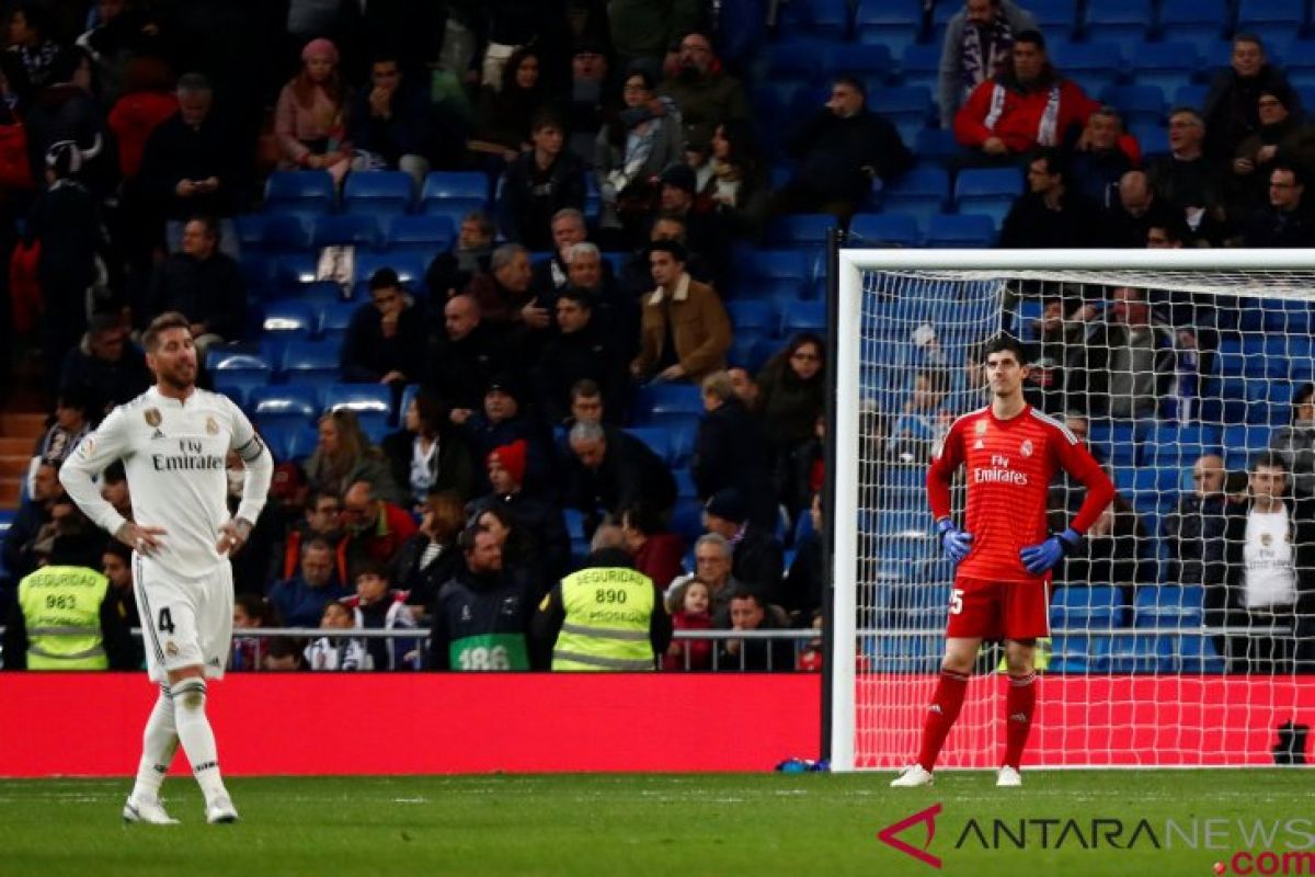 Sergio Ramos cetak gol ke-100, Real Madrid bekap Leganes 3-0