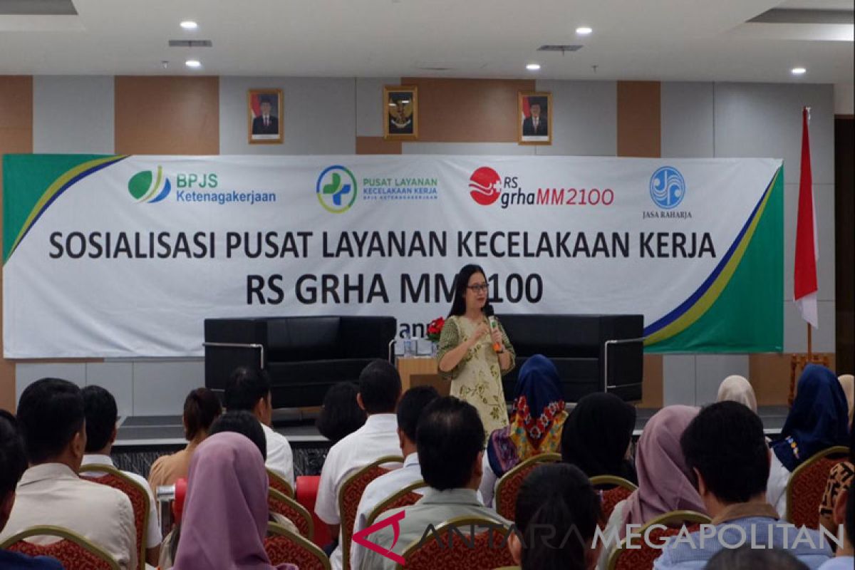 RS Grha MM2100 Bekasi layani pasien kecelakaan kerja peserta BPJS-TK