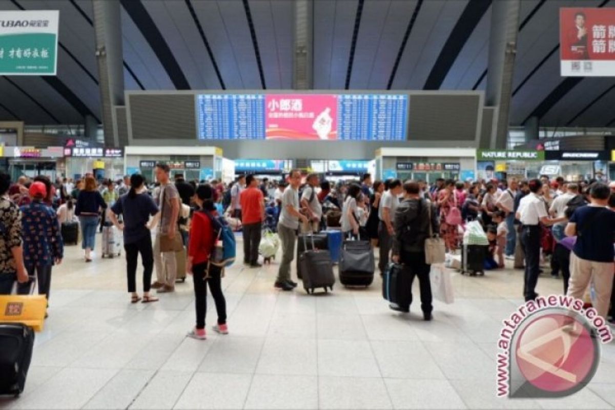 9.000 orang di China ditahan karena ganggu perjalanan kereta