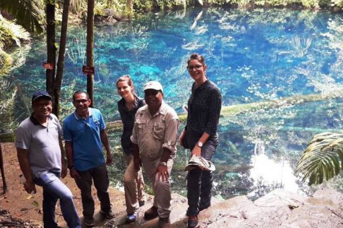 Wisata Telaga Biru Samares akan jadi unggulan saat PON Papua