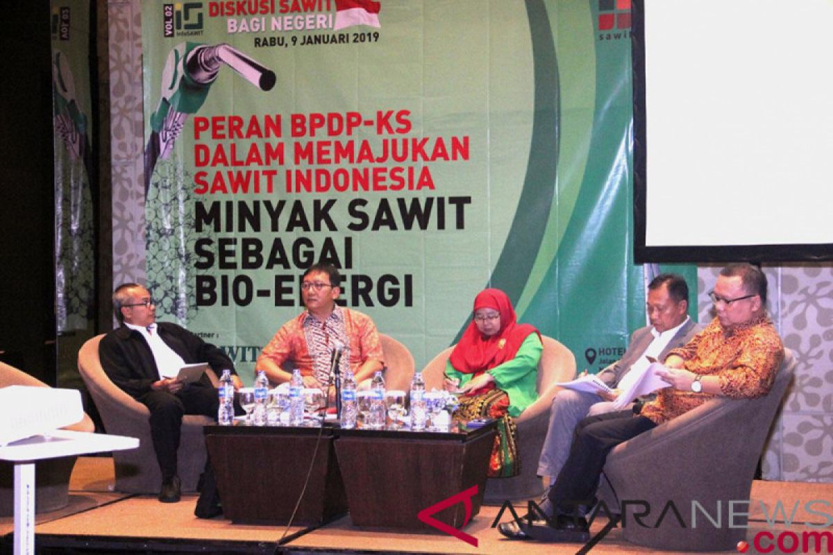 Minyak sawit  potensial dikembangkan sebagai bioenergi di Indonesia