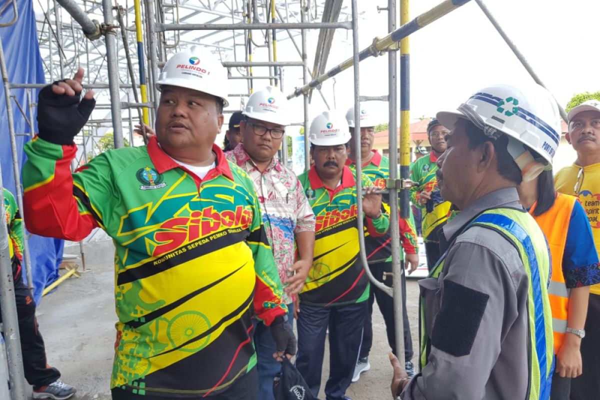 Wali Kota Sibolga pantau pembangunan terminal Pelabuhan Sibolga