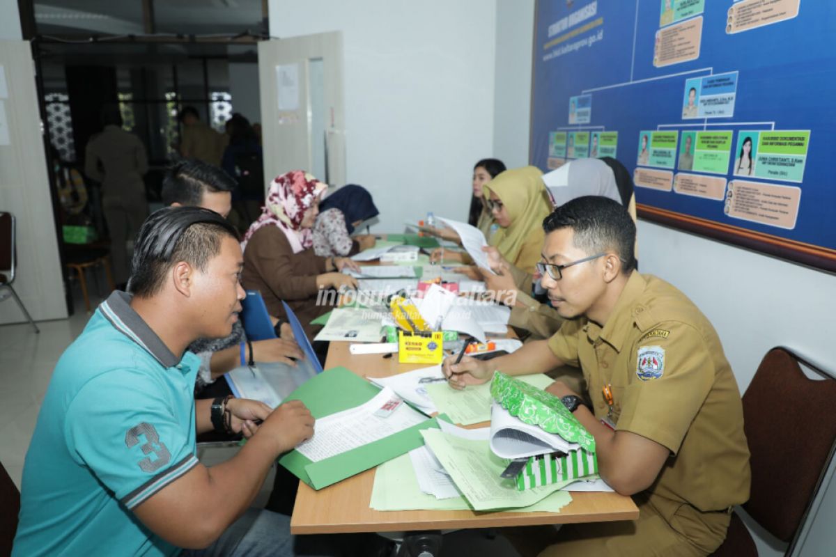 Akhirnya hanya 442 CPNS yang serahkan Berkas, 2 orang mengundurkan diri