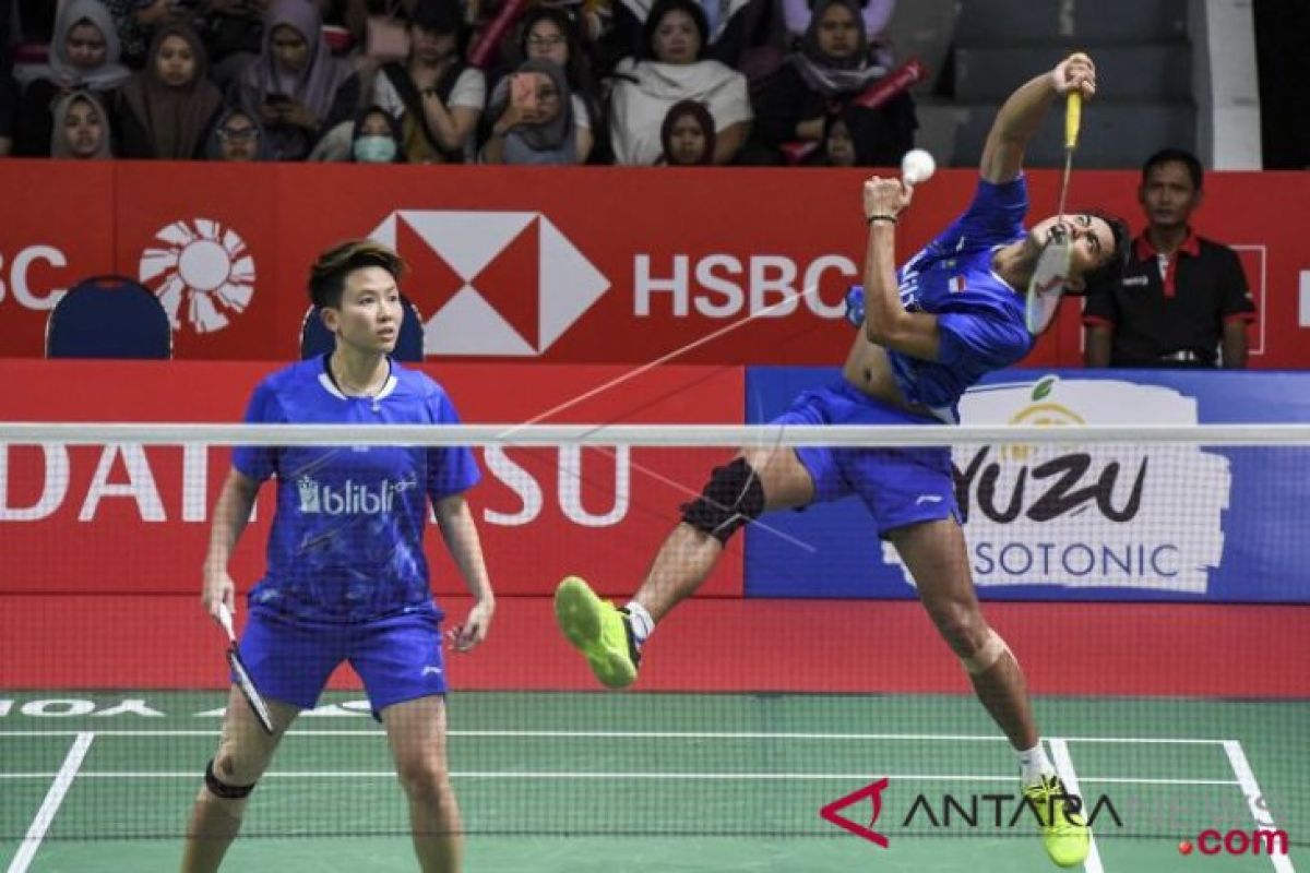 Indonesia sisakan Owi/Butet di perempat final ganda campuran