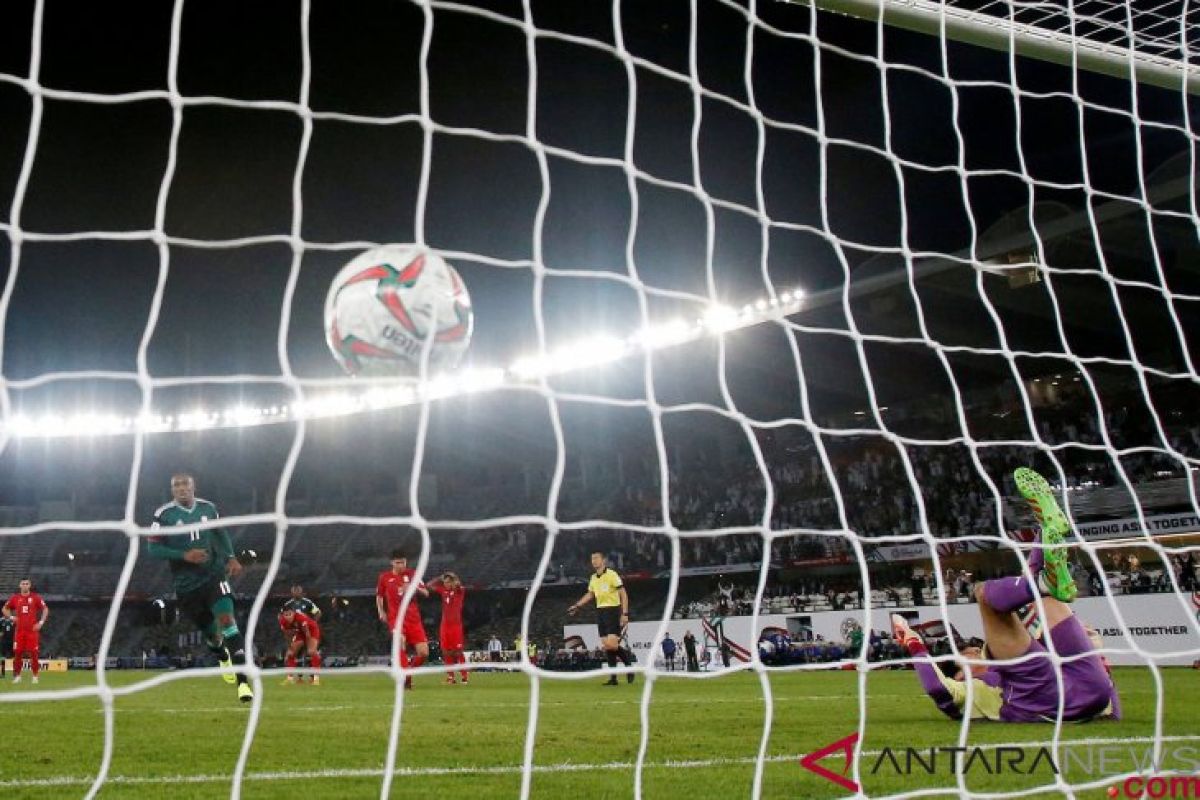 Tuan rumah UEA ke perempat final Piala Asia berkat penalti di babak perpanjangan waktu