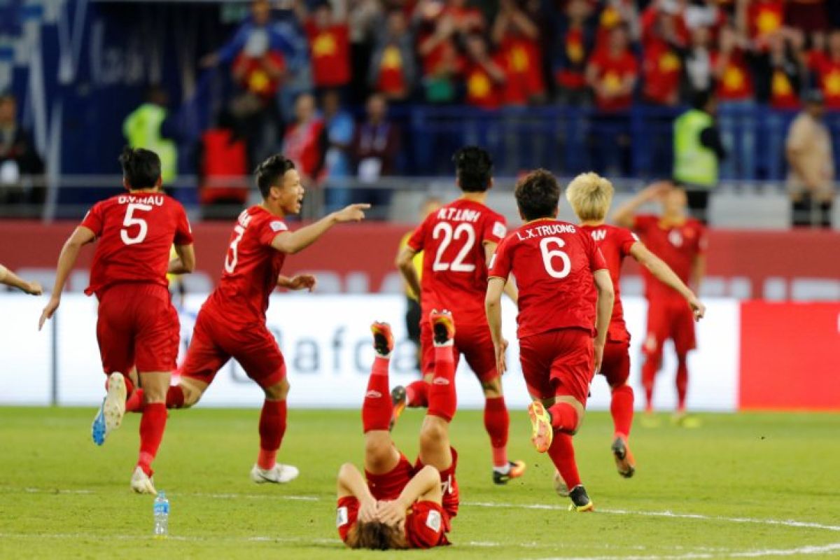 Vietnam cetak sejarah, lolos  ke perempat final Piala Asia 2019