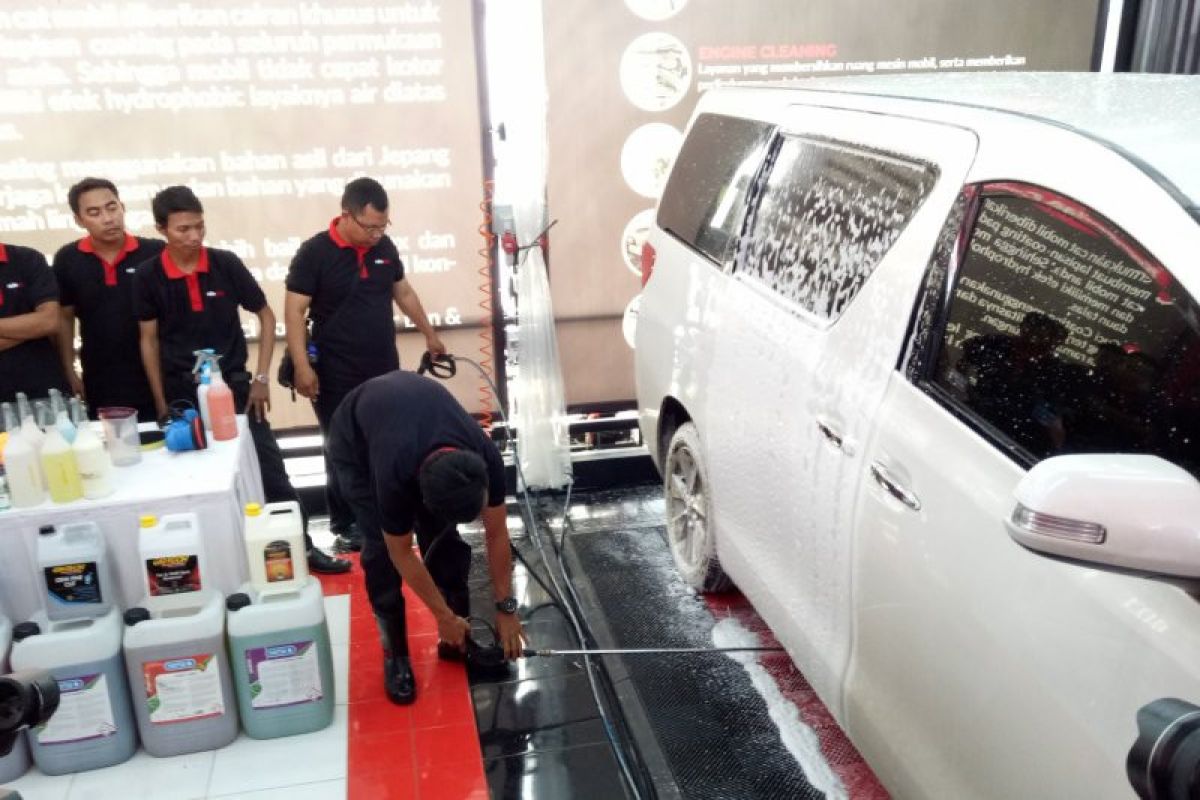 SPBU Pertamina hadirkan cuci mobil "touchless"