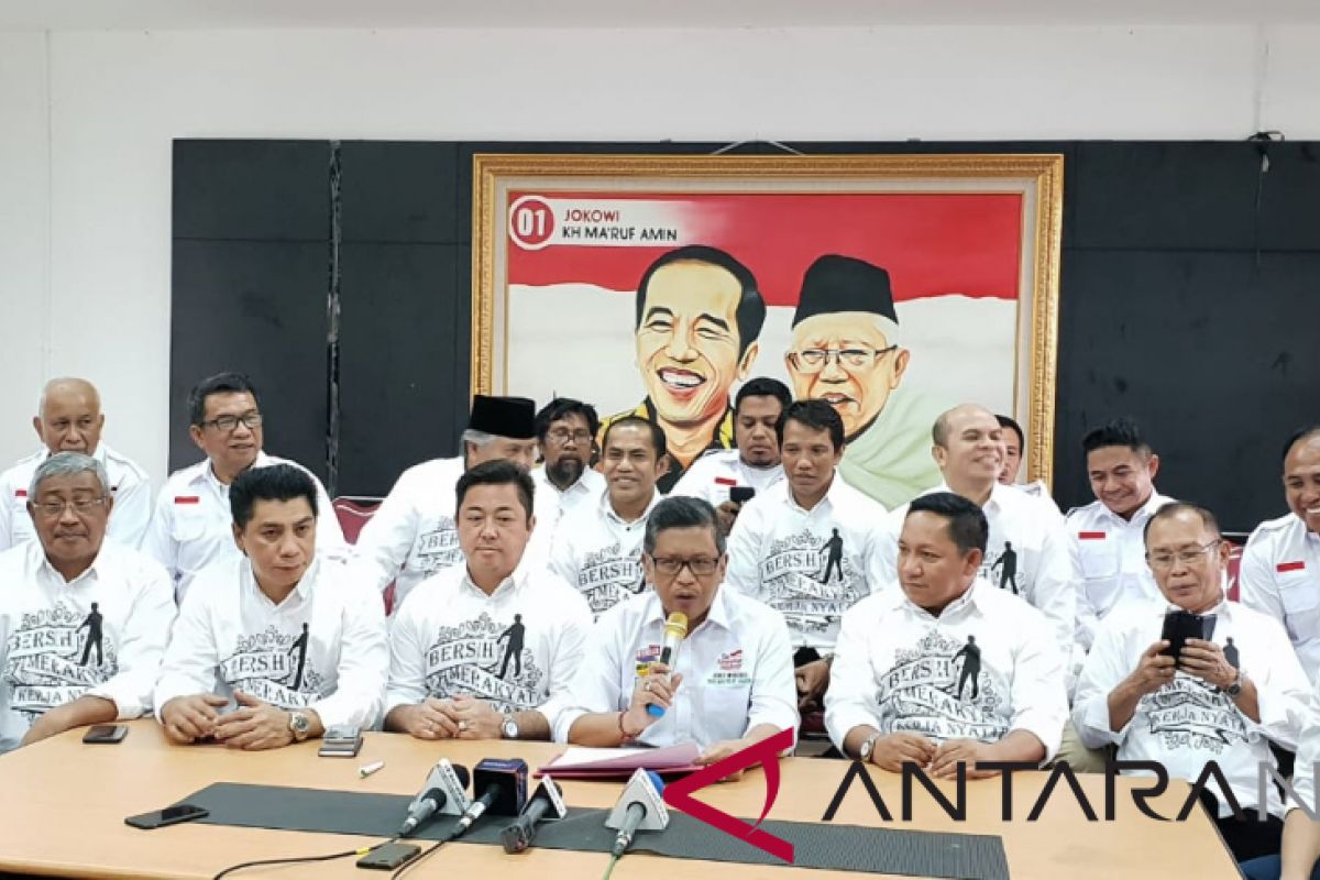 Kepala daerah di Maluku Utara ikrarkan dukungan kepada Jokowi-Ma'ruf