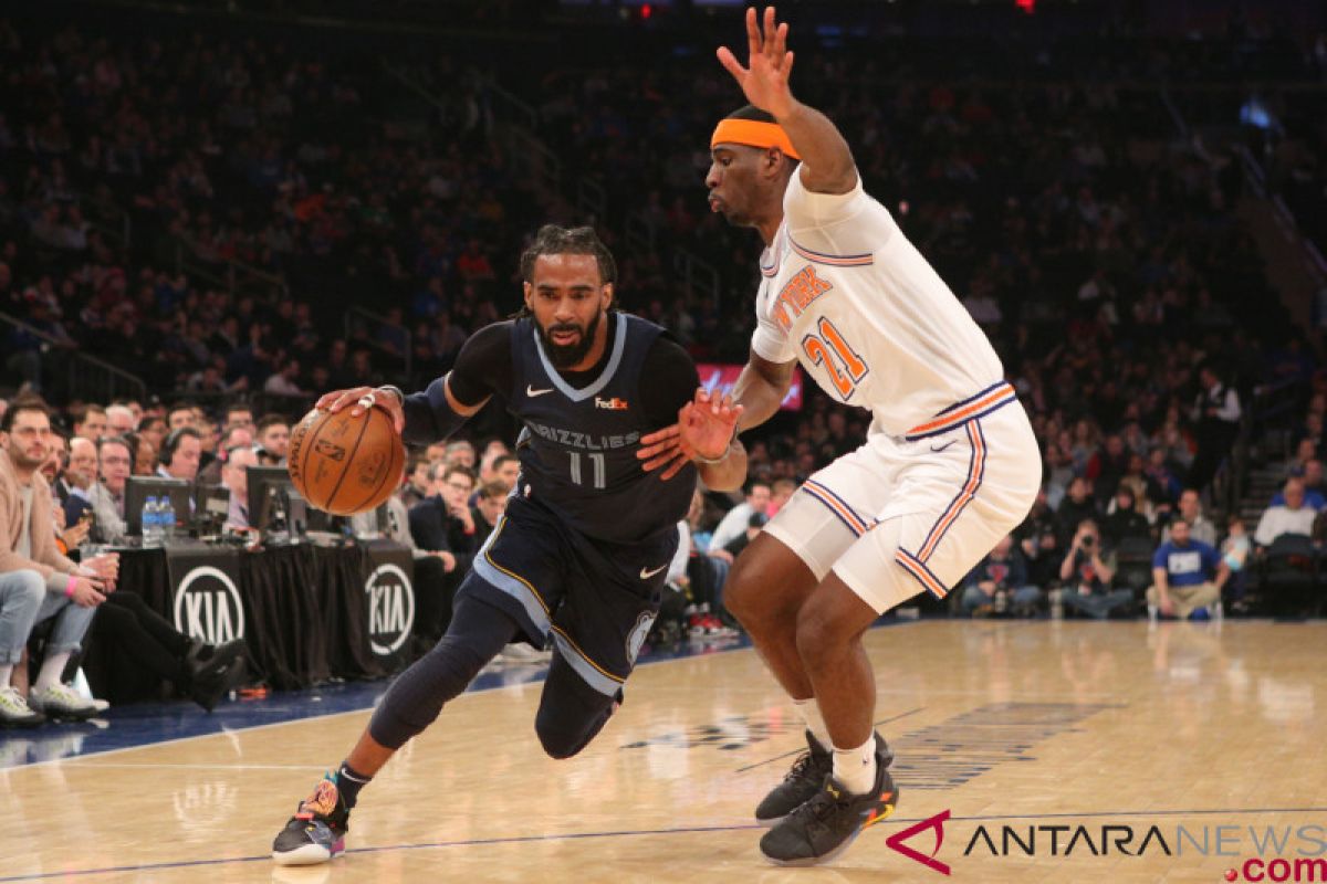 Grizzlies perburuk catatan kekalahan beruntun Knicks