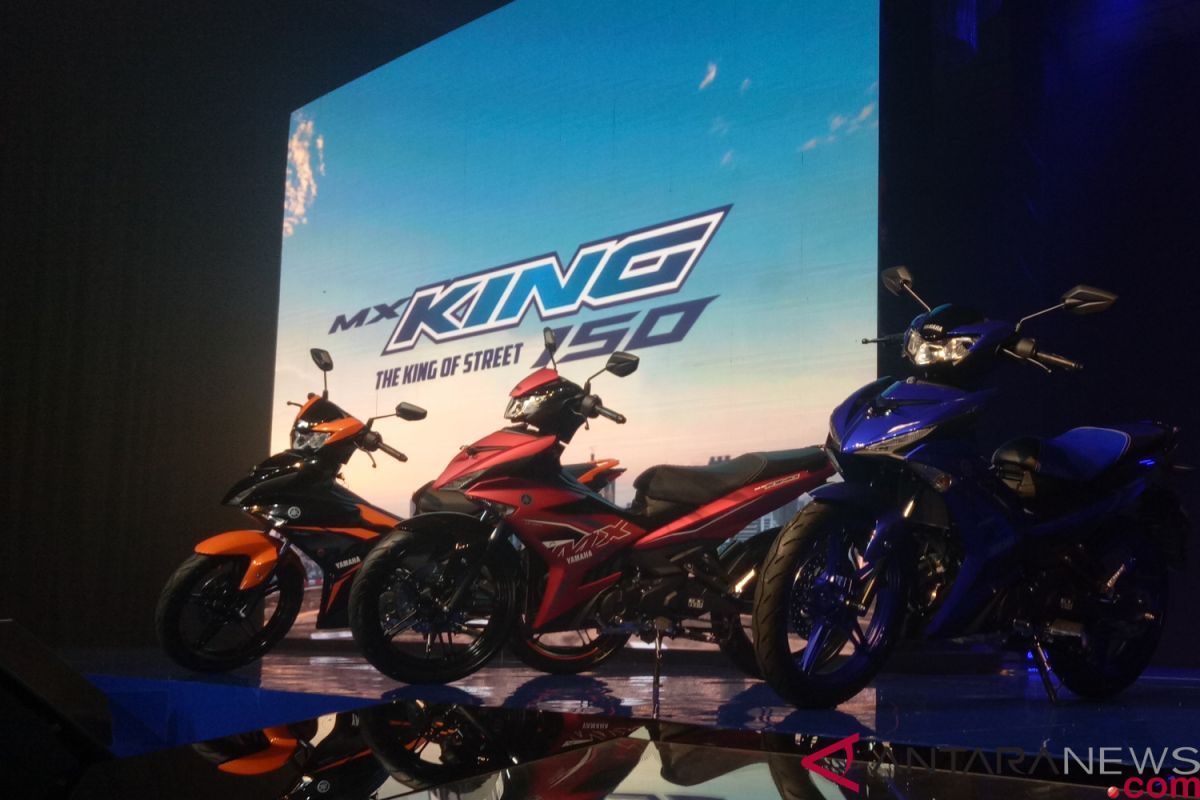 Motor bebek MX-King hadir dengan wajah baru, harga Rp22,9 juta