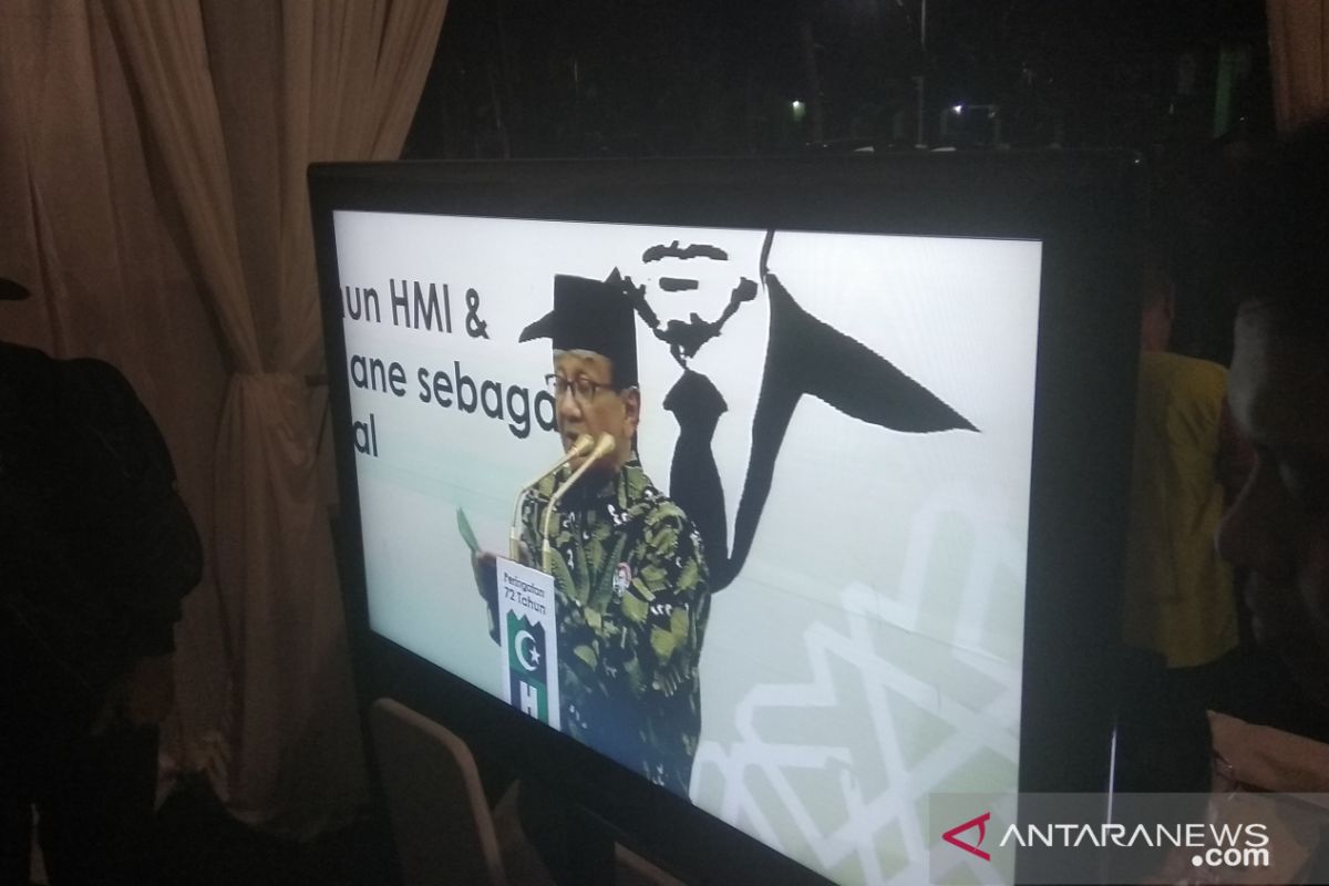 HMI gelar syukuran ke-72 di rumah Akbar Tandjung