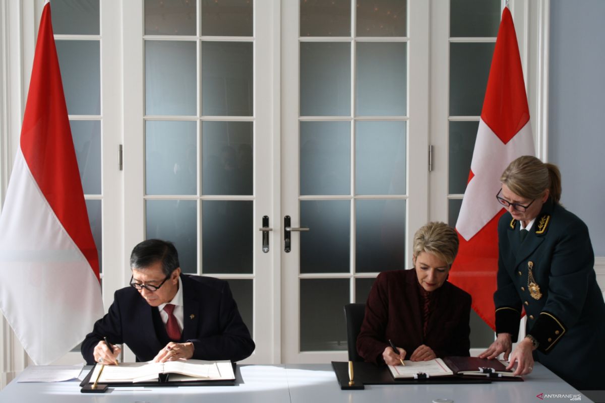 Indonesia, Switzerland sign MLA agreement