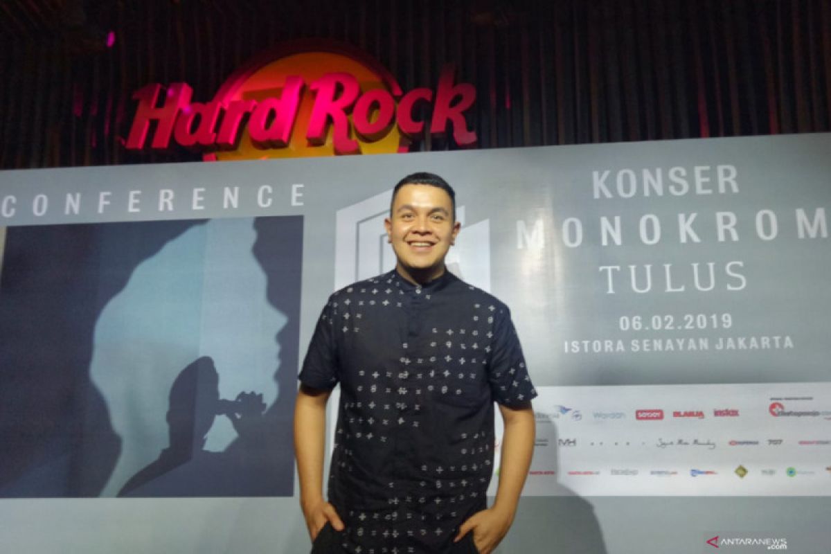 Konser Monokrom Tulus, wujud apresiasi kepada pendengar setia