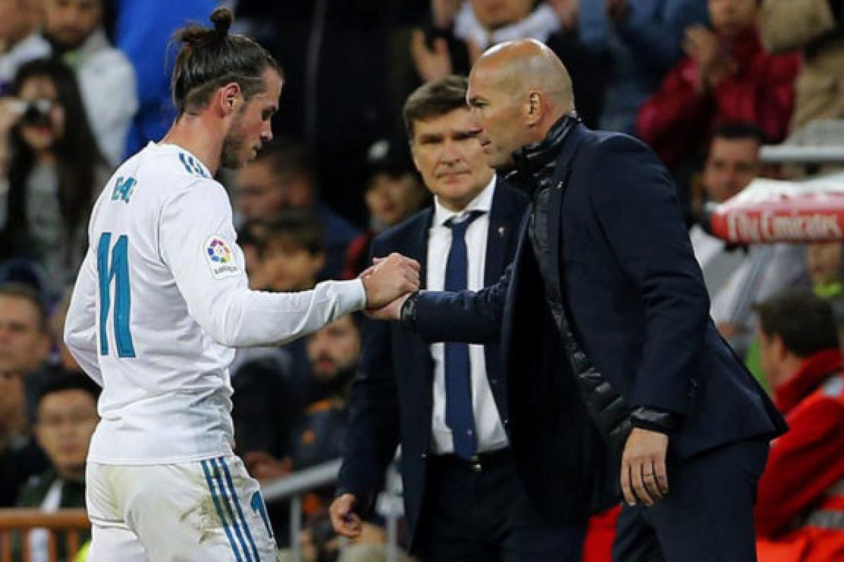 Bale akui tidak bicara dengan Zidane sejak final Liga Champions