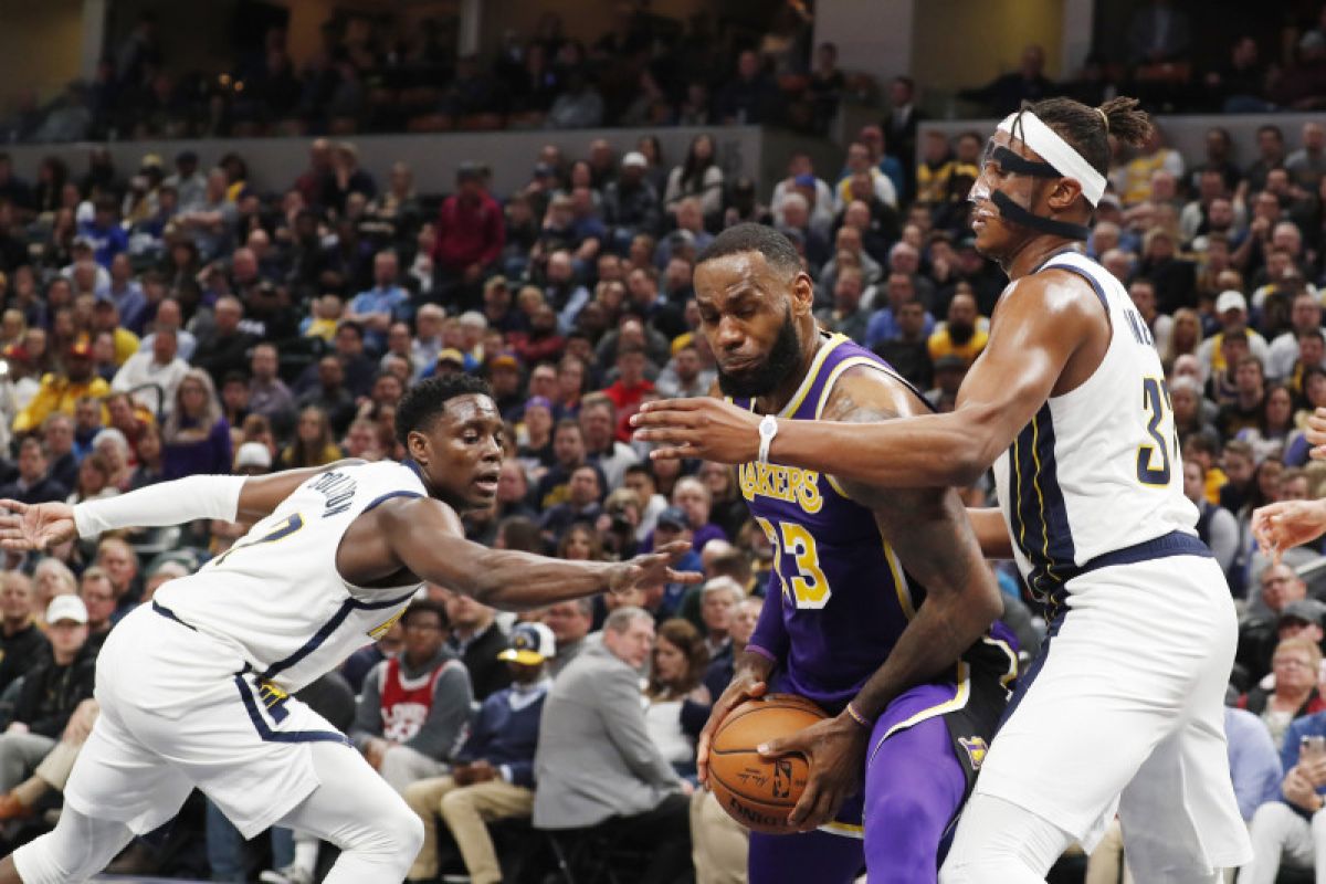 LeBron cetak torehan 32.000 poin meski Lakers kalah