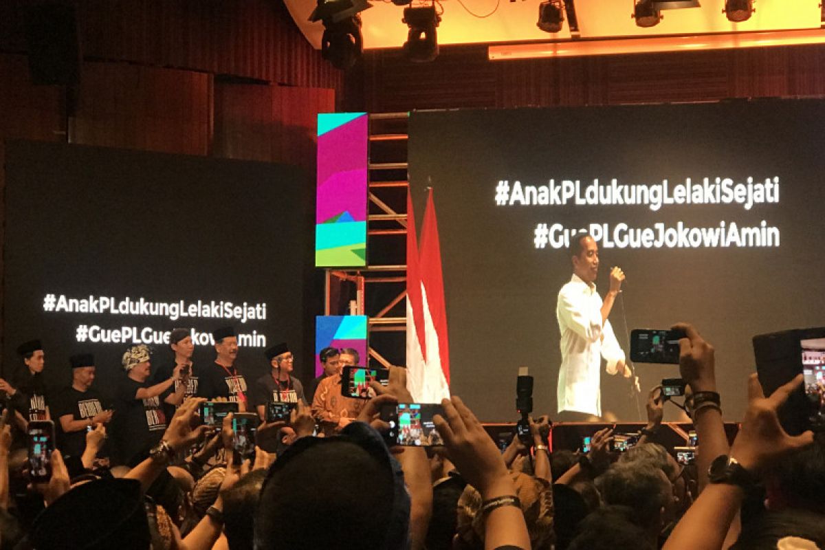 Jokowi disebut lelaki sejati oleh para alumni SMA Pangudi Luhur