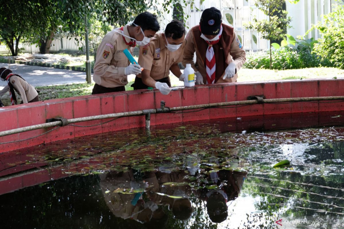 Jentik nyamuk ditemukan di rumah dinas Bupati Temanggung-Jateng