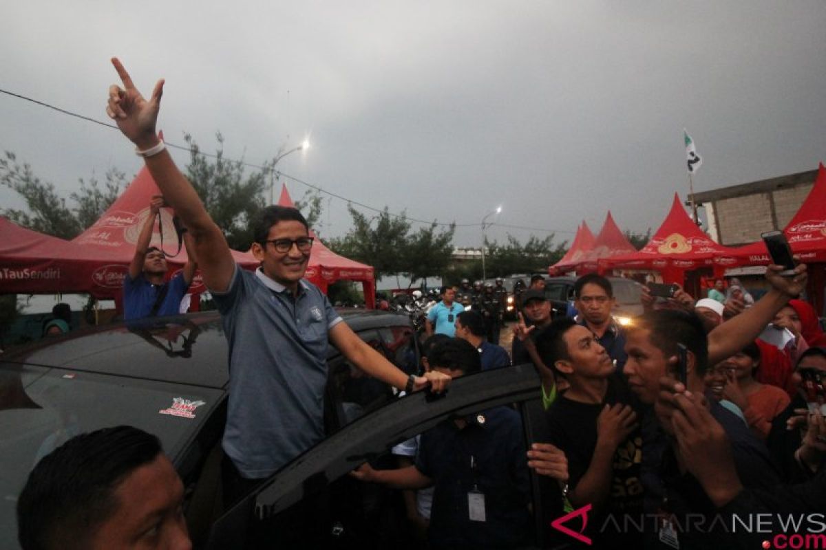 Sandiaga Uno janji tingkatkan pariwisata setempat