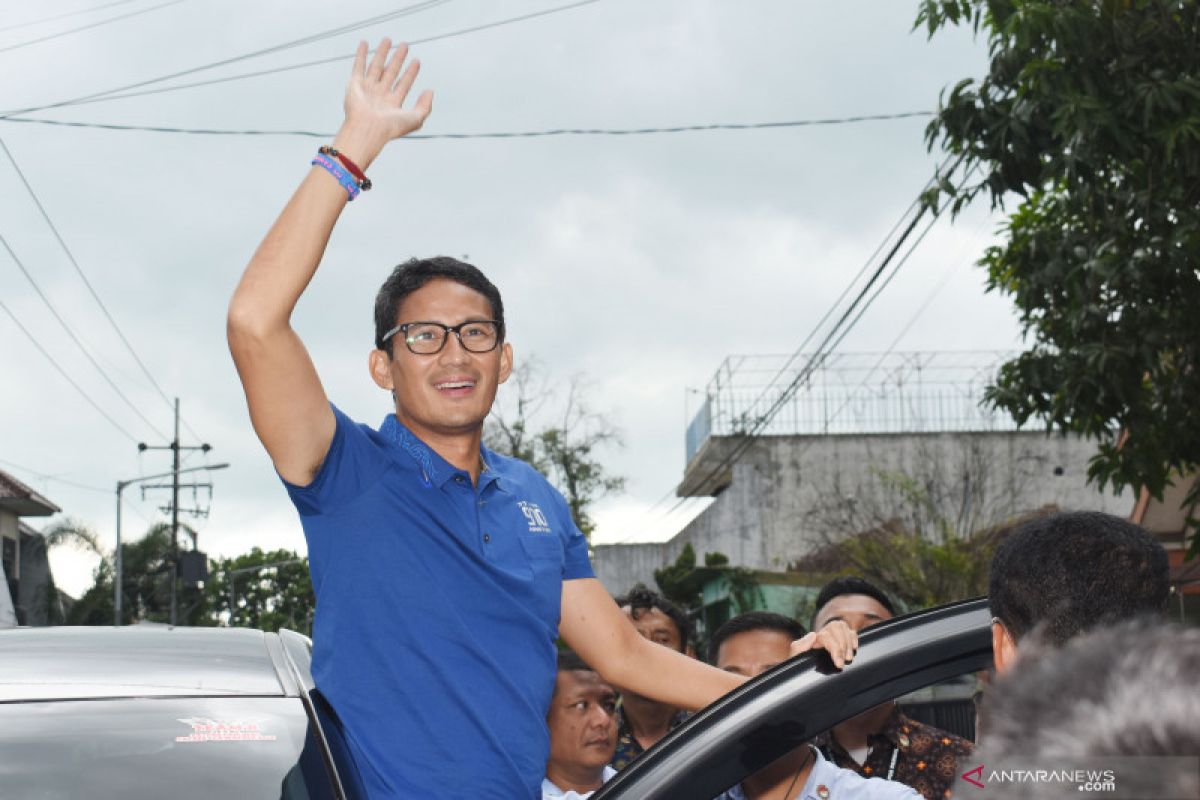 DI Pekalongan, Sandiaga janjikan kebangkitan ekonomi rakyat