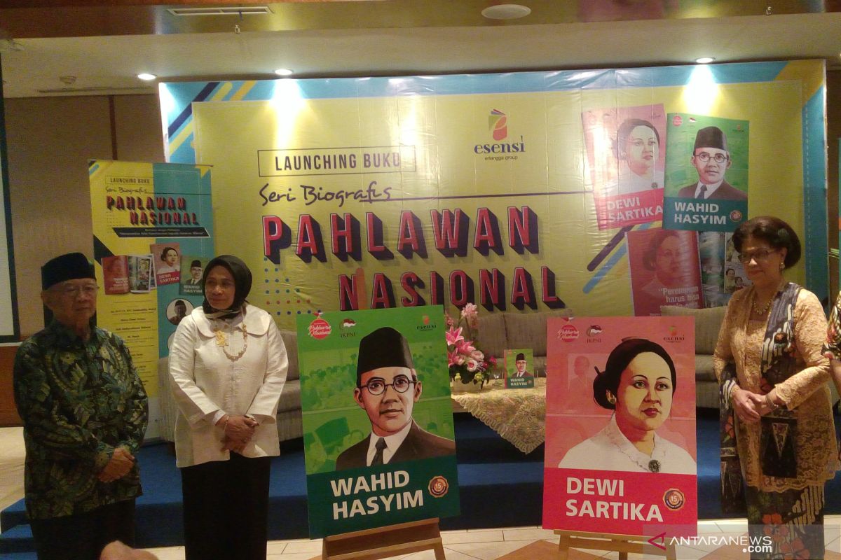 Buku bergambar "Dewi Sartika" dan "Wahid Hasyim" sasar generasi muda