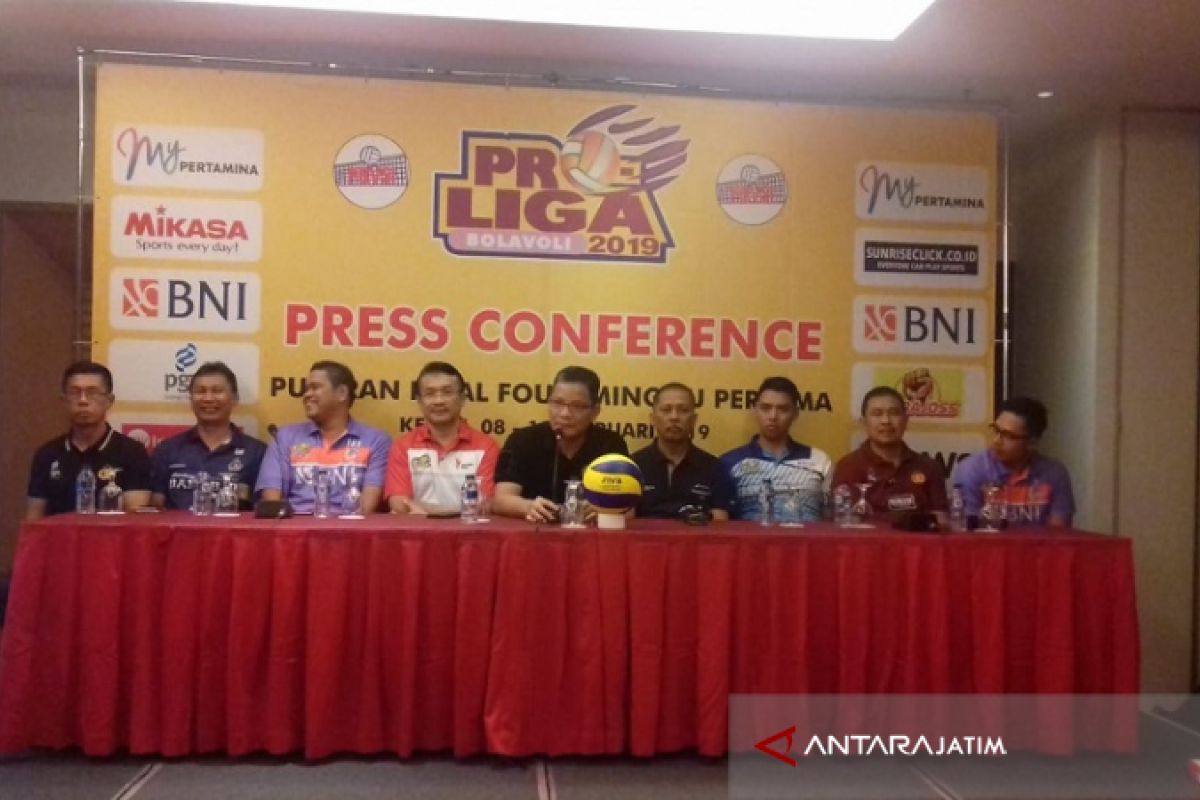 Para Pemain Siap Adu Kekuatan di Final Four Proliga 2019