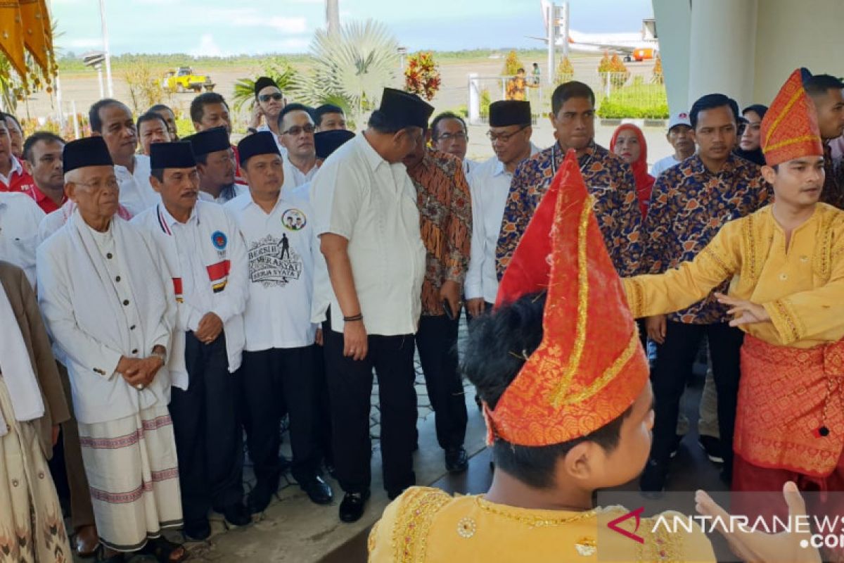 Ma'ruf Amin kunjungan ke Sumbar sapa masyarakat