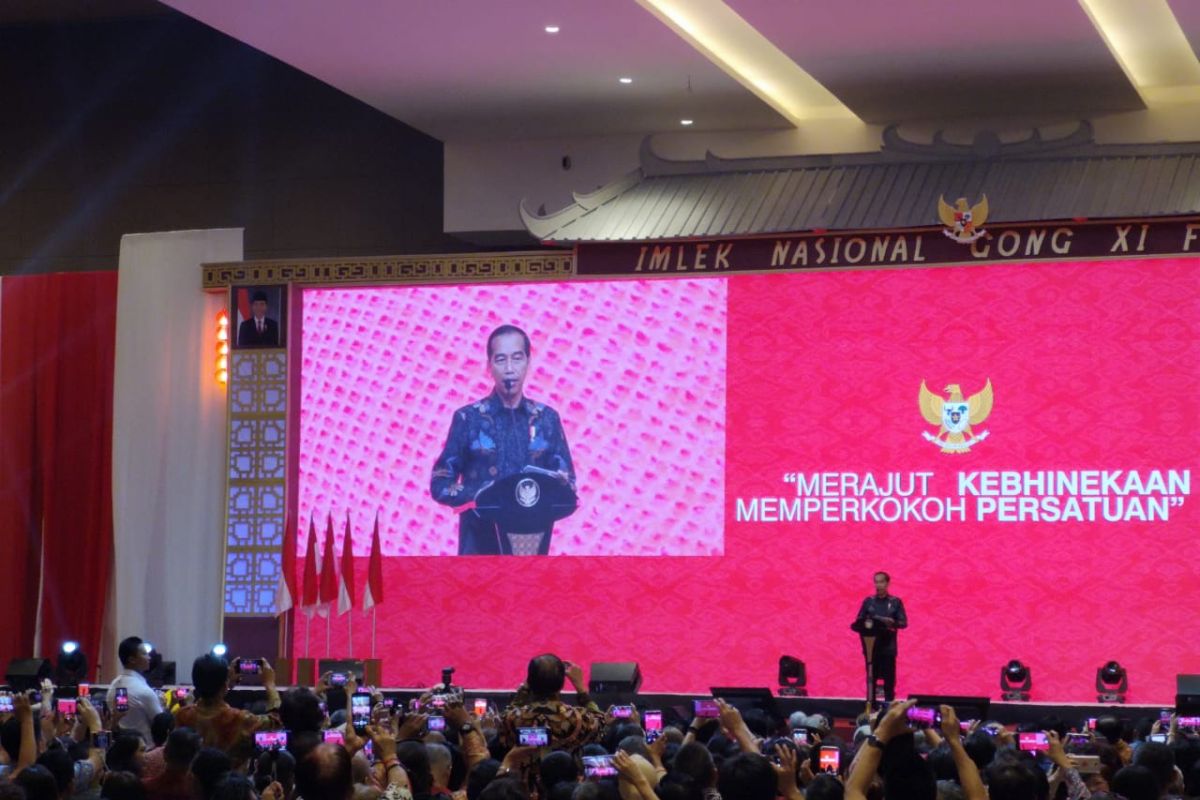 Jokowi attends 2019 national Chinese New Year celebration