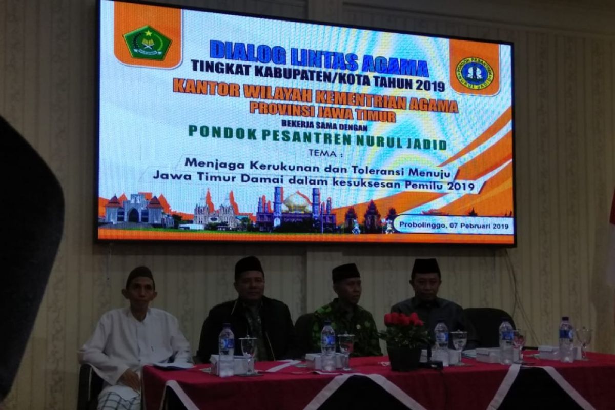 Ponpes Nurul Jadid Tuan Rumah Deklarasi Pilpres Damai