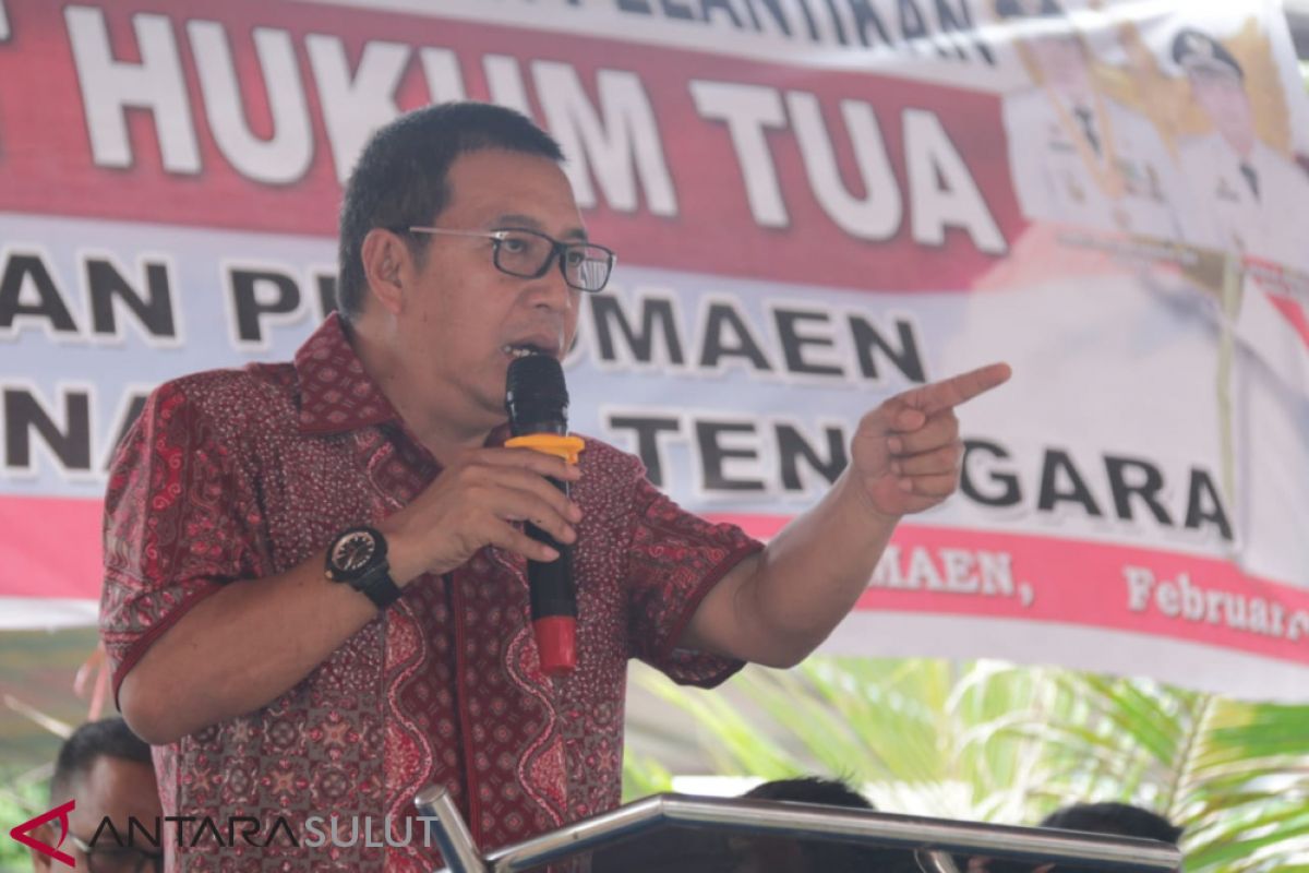 Bupati Sumendap pastikan 99 persen pejabat dirolling