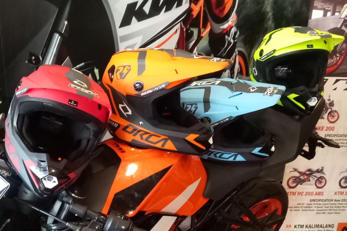 RSV hadirkan Orca helm khusus pehobi offroad