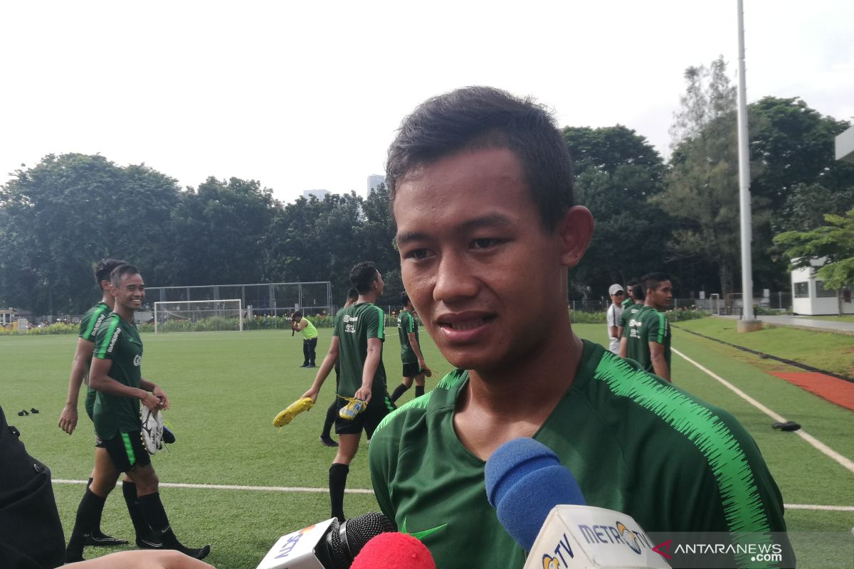 Sani Rizki bangga jalani debut di Timnas U-22