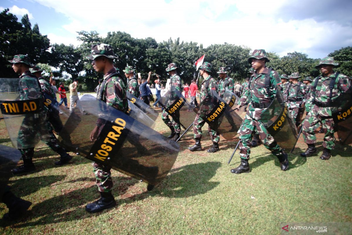 Antisipasi kerawanan pemilu, Korem 152/Babullah gelar simulasi penanganan konflik