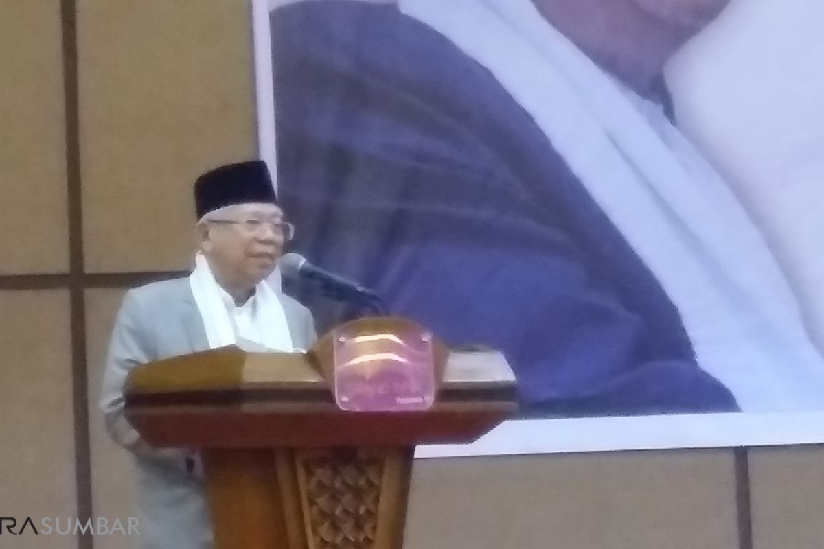 Ma'ruf Amin: ekonomi keumatan perlu dibangun hilangkan ketergantungan pada konglomerat (Video)