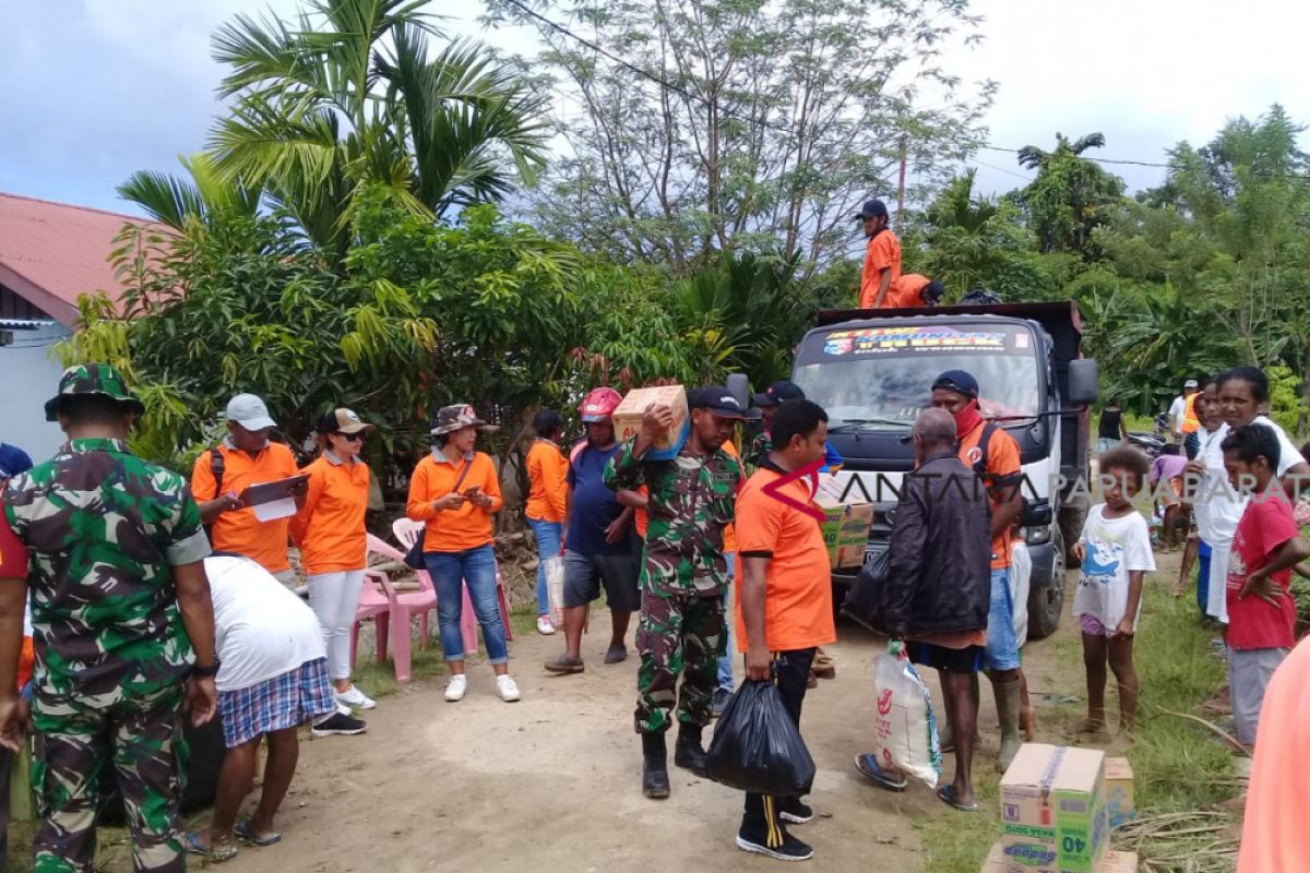 Pengungsi banjir Wasior sudah kembali ke rumah