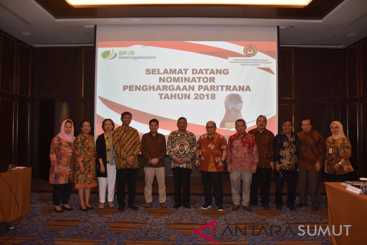 Bupati Deliserdang nominator penerima anugerah Paritrana Award