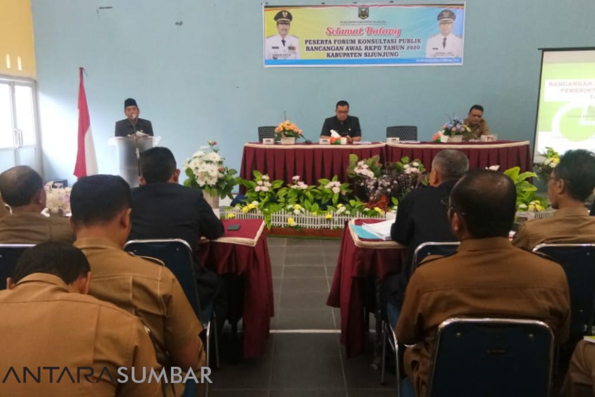 Kecamatan di Sijunjung kebut Musrenbang, pertajam usulan program dari nagari