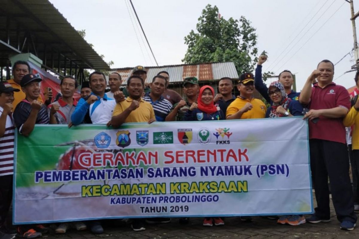 Pencanangan Gerakan Serentak PSN 3M Plus di Kabupaten Probolinggo